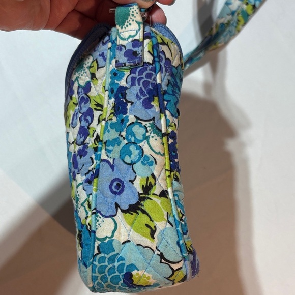 Vera Bradley Mini Crossbody Shoulder Purse Bag Blueberry Blossom Retired GC - Picture 12 of 13